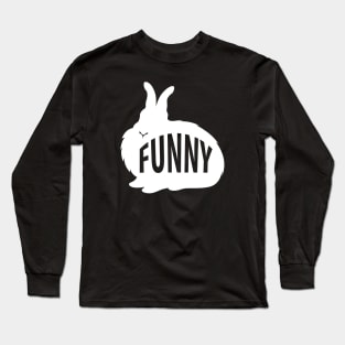 Funny Bunny Long Sleeve T-Shirt